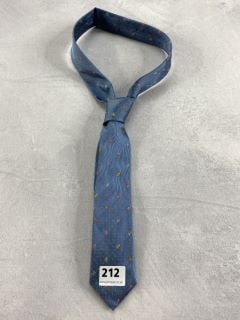 PAUL SMITH MEN'S TIE 6CM NARROW FLOWER & DOT. MADE FROM: 100% SILK WOVEN. RRP: £100