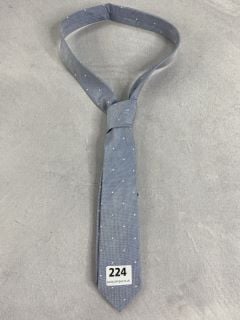 PAUL SMITH MEN'S TIE 6CM NARROW SPOT. MADE FROM: 66% SILK 34% LINEN. RRP: £100