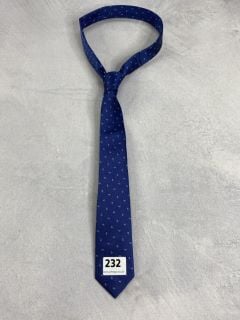 PAUL SMITH MEN'S TIE NARROW 6CM SML FLOWER. MADE FROM: 100 SILK. RRP: £100