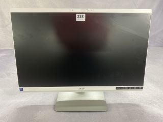 ACER C24-195 SERIES PC IN WHITE. (WITH BOX) (HARD DRIVE REMOVED TO BE SOLD AS SALVAGE,SPEAR PARTS).   [JPTN41910]