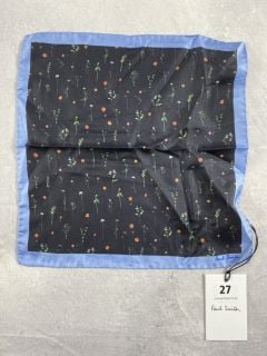 PAUL SMITH MEN'S POCKET SQ MAINLINE. MADE FROM: 100 SILK WOVEN. RRP: £50