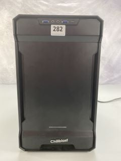 CHILLBLASTER DESKTOP PC. (NO POWER CABLE) (NO HDD, NO RAM). INTEL CORE I7-7700K, , NVIDIA GEFORCE GTX 1080TI  [JPTN41924]