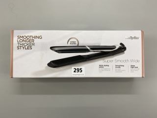 BABYLISS SUPER SMOOTH WIDE HAIR STRAIGHTNERS (SEALED)