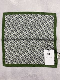 PAUL SMITH MEN'S POCKET SQ MAINLINE. MADE FROM: 100 SILK WOVEN. RRP: £50