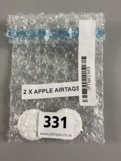 APPLE 2 X AIR TAGS TRACKER IN WHITE. (UNIT ONLY)  [JPTN41949]