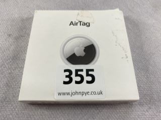 APPLE AIR TAG ( TRACKING DEVICE IN WHITE/SILVER: MODEL NO A2187 (WITH BOX)  [JPTN41540]