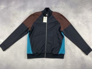 PAUL SMITH MEN'S ZIP TRACK TOP. SIZE: XL, MADE FROM: 48% COTTON 47% POLYAMIDE  5% ELASTANE. RRP: £200