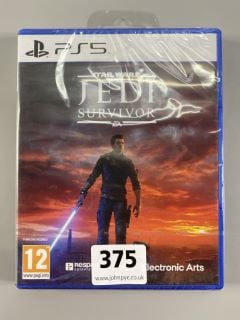 PLAYSTATION 5 CONSOLE GAME STARWARS JEDI SURVIVOR