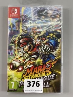 NINTENDO SWITCH CONSOLE GAME MARIO STRIKERS BATTLE LEAUGE FOOTBALL