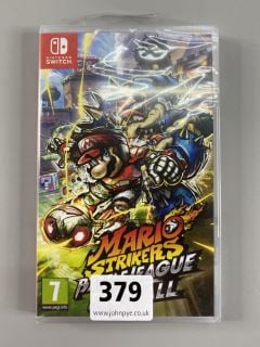 NINTENDO SWITCH CONSOLE GAME MARIO STRIKERS BATTLE LEAUGE FOOTBALL