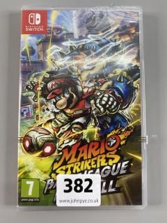 NINTENDO SWITCH CONSOLE GAME MARIO STRIKERS BATTLE LEAUGE FOOTBALL