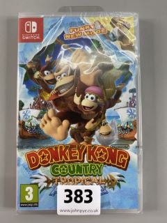 NINTENDO SWITCH CONSOLE GAME DONKEY KONG COUNTRY