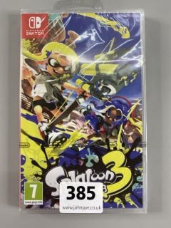 NINTENDO SWITCH CONSOLE GAME SPLATOON 3