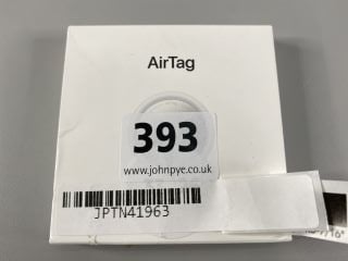 APPLE AIRTAG TRACKING DEVICE IN WHITE: MODEL NO A2187 (WITH BOX)  [JPTN41963]