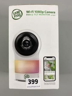 LEAP FROG PAN & TILT MONITOR WIFI CAMERA IN WHITE. (WITH BOX & ACCESSORIES)  [JPTN41960]