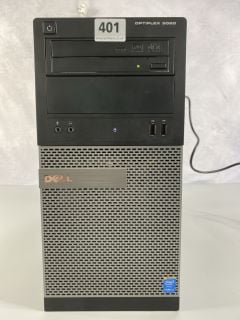 DELL OPTIPLEX 3020 512GB PC IN BLACK: MODEL NO D15M (UNIT ONLY). INTEL CORE I3-4150, 8GB RAM,   [JPTN41937]