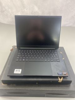 RAZOR BLADE 14 LAPTOP IN RZ09-0508. (WITH BOX NO CHARGE UNIT) (DEMO UNIT SCREEN DOES NOT WORK TO BE SOLD AS SALVAGE/SPARES). AMD RYZEN 9, 16GB RAM, , 1TB  [JPTN42016]