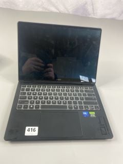 HP OMEN   TRANSCEND 14 LAPTOP IN BLACK. (UNIT ONLY NO CHARGE UNIT) (SCREEN FAULT NO ON SCREEN DISPLAY CRACKS ON SCREEN HARD DRIVE REMOVED TO BE SOLD AS SALVAGE/SPARES).   [JPTN41998]