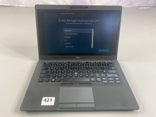 DELL LATITUDE 5400 512GB LAPTOP IN BLACK: MODEL NO P98G (WITH CHARGER ONLY(NO BOX)). INTEL CORE I7-8665U, 16GB RAM,   [JPTN42011]