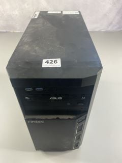 ANTEC DESKTOP 2 X 2TB PC IN BLACK. (NO BOX NO POWER CABLE). INTEL CORE I5-10400, 8GB RAM,   [JPTN42004]