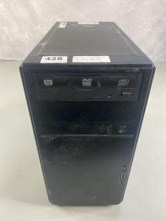 UNBRANDED DESKTOP 2 X 1TB PC IN BLACK. (NO BOX NO POWER CABLE). INTEL CORE I5-3470, 8GB RAM,   [JPTN41997]