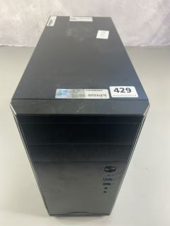 FRACTAL DESIGN DESKTOP 500GB PC IN BLACK. (NO BOX NO POWER CABLE). INTEL CORE I5-12400, 16GB RAM,   [JPTN41993]