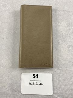 PAUL SMITH MEN'S WALLET CONTE STR GR. MADE FROM: 100 CALF LEATHER. RRP: £195