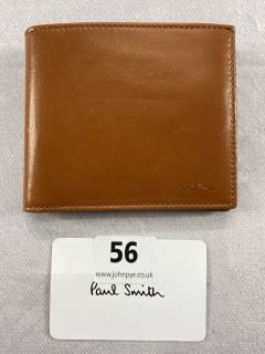 PAUL SMITH MEN'S WALLET BILLFOLD NAPPA. MADE FROM: 100 NAPPA CALF LEATHER. RRP: £150