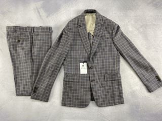 PAUL SMITH GENT'S 2 BTN SUIT. SIZE: 40/50, MADE FROM: 50% WOOL 38% SILK 12% LINEN. RRP: £1295