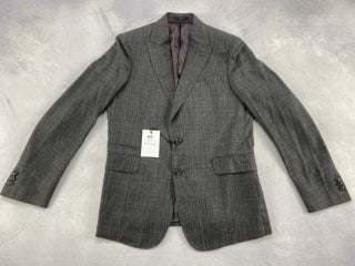 PAUL SMITH GENT'S TAILORED FIT 2 BTN JACKET. SIZE: 40/50, MADE FROM: 54.1 WOOL 36.7 SILK 9.2 LINEN. RRP: £745