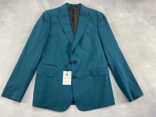 PAUL SMITH GENT'S TAILORED FIT 2 BTN JACKET. SIZE: 40/50, MADE FROM: 100 WOOL. RRP: £715