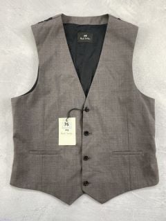 PAUL SMITH GENT'S WAISTCOAT. SIZE: 40, MADE FROM: 100 WOOL WOVEN. RRP: £135