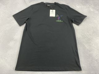 PAUL SMITH MEN'S REG FIT TSHIRT CRAYON FACE. SIZE: S, MADE FROM: 100% ORGANIC COTTON. RRP: £65