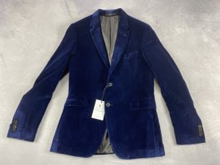 PAUL SMITH GENT'S SLIM FIT 2 BTN JACKET. SIZE: 38/48, MADE FROM: 100% POLYESTER. RRP: £650