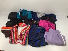 SWIMMING COSTUME AND VIKINI RANGE INCLUDING ADIDAS SWIMMING COSTUME SIZE S - LOCATION 11A.