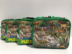 4 X JIGSAW PUZZLES IN A EUROGRAPHICS KIDS CASE - LOCATION 44A.