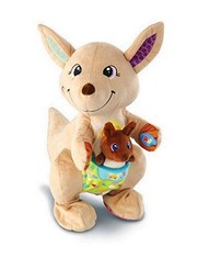 3 X VTECH BABY SOFT TOY KANGAROOS, MULTICOLOUR 1-4 YEARS - LOCATION 24A.