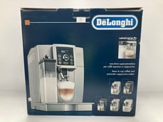 AUTOMATIC ESPRESSO AND CAPPUCCINO COFFEE MACHINE BRAND DELONGHI (USED) - LOCATION 29A.