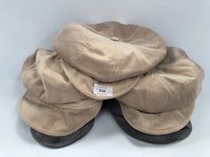 5 X BEIGE AND GREY PREMIUM DESIGN CAPS (TOTAL P.V.P. 240€) - LOCATION 49B.