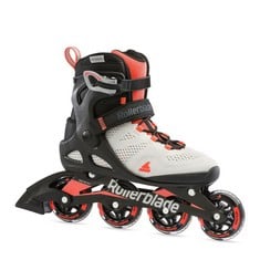 ROLLERBLADE SKATES MACROBLADE 80 W GREY AND ORANGE SIZE 38.5 (P.V.P 137€) - LOCATION 41A.