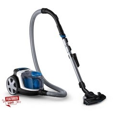 PHILIPS POWERPRO COMPACT 3000 SERIES BAGLESS HANDHELD HOOVER - 900 W, WITH CANISTER, HEPA FILTER AND TRIACTIVE NOZZLE (FC9332/09) (SEALED) (P.V.P £119) - LOCATION 22B.