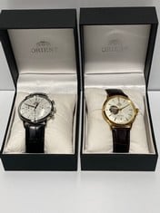 2 X VARIOUS MODEL ORIENT CLOCKS INCLUDING VR32-UAA0 - LOCATION 10B.