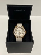 FOLLI FOLLIE WATCH MODEL WF8G031ZE - LOCATION 10B.