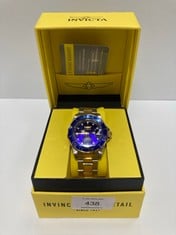 INVICTA WATCH MODEL 8928 - LOCATION 6B.