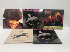 5 X VINYLS VARIOUS ARTISTS INCLUDING ARDE BOGOTÁ COWBOYS DE LA A3 - LOCATION 3B.