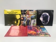 5 X VINYL VARIOUS ARTISTS INCLUDING DAFT PUNK RANDOM ACCESS MEMORIES - LOCATION 15B.