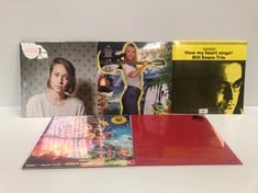 5 X VINYL VARIOUS ARTISTS INCLUDING ANA BURCH QUIT THE CURSE - LOCATION 15B.