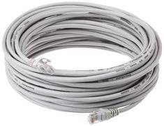 8 X BASICS - ETHERNET RJ45 NETWORK CONNECTION CABLE (15.2 M, CATEGORY 5) COLOUR GREY - LOCATION 15C.