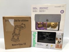 3 X BABY ITEMS INCLUDING MUNCHKIN 59S STERILISER - LOCATION 43C.