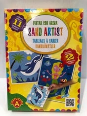 6 X ALEXANDER SAND COLOURING BOARD GAMES (SEALED) - LOCATION 47C.